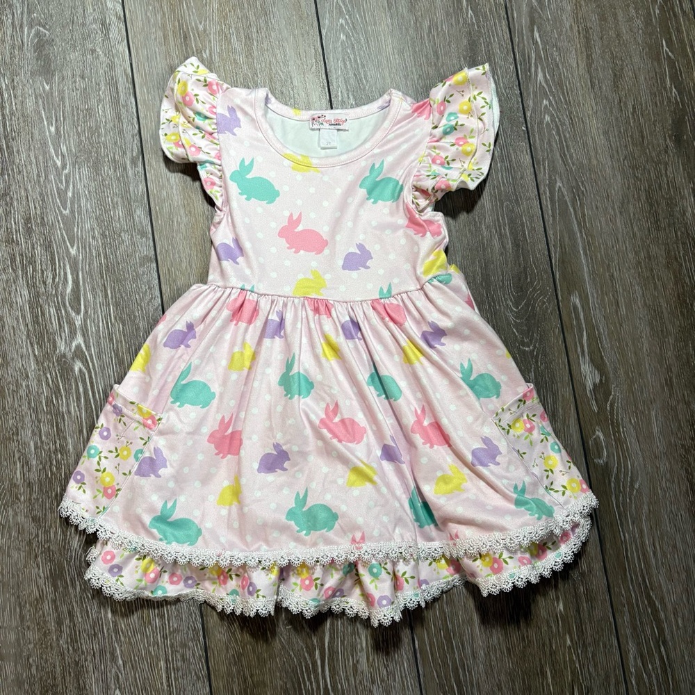 Clover Cottage Boutique Bunny Dress